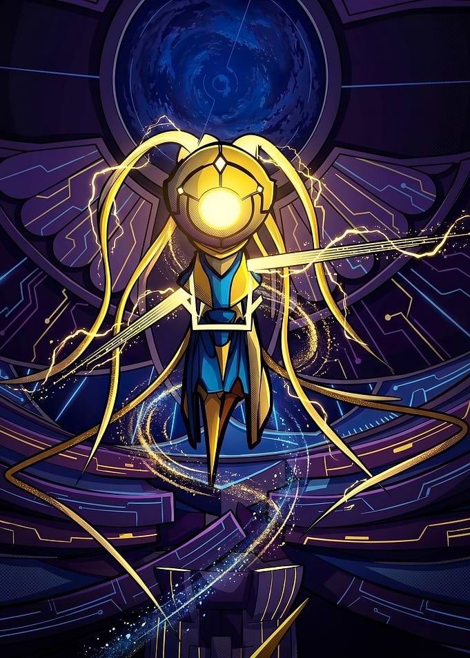 Futuristic Robot with Glowing Eye