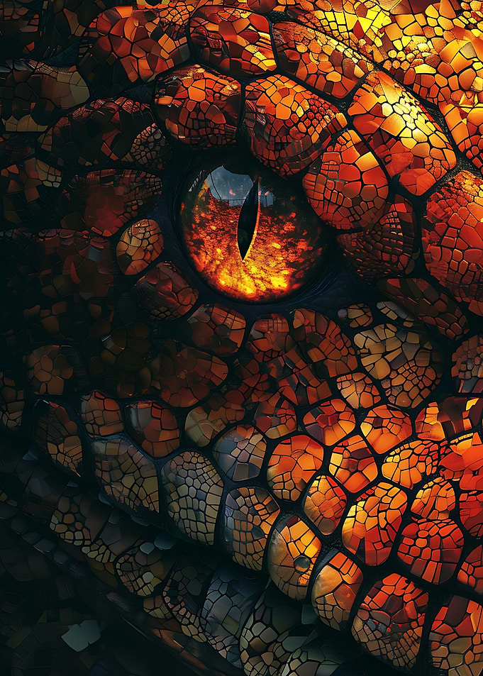 Dragon Eye Close-up