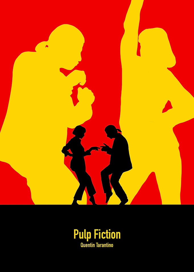 Pulp Fiction Dance Poster