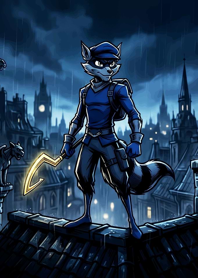 Sly Master Raccoon Thief