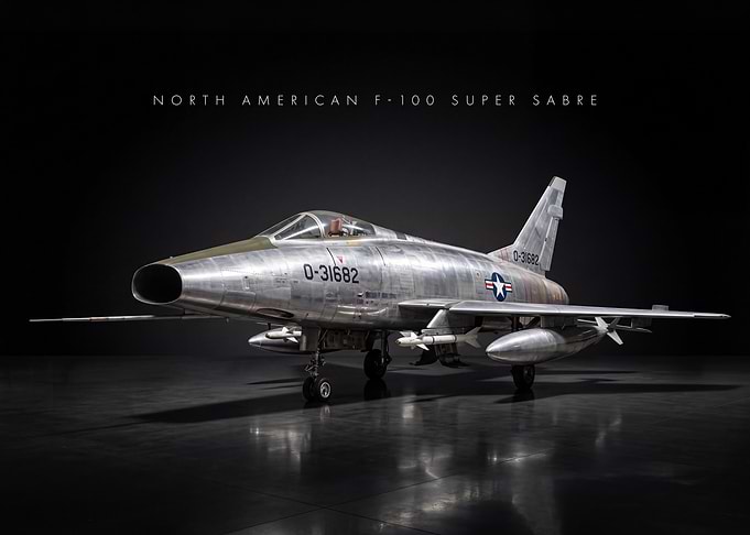 North American F-100 Super Sabre Jet