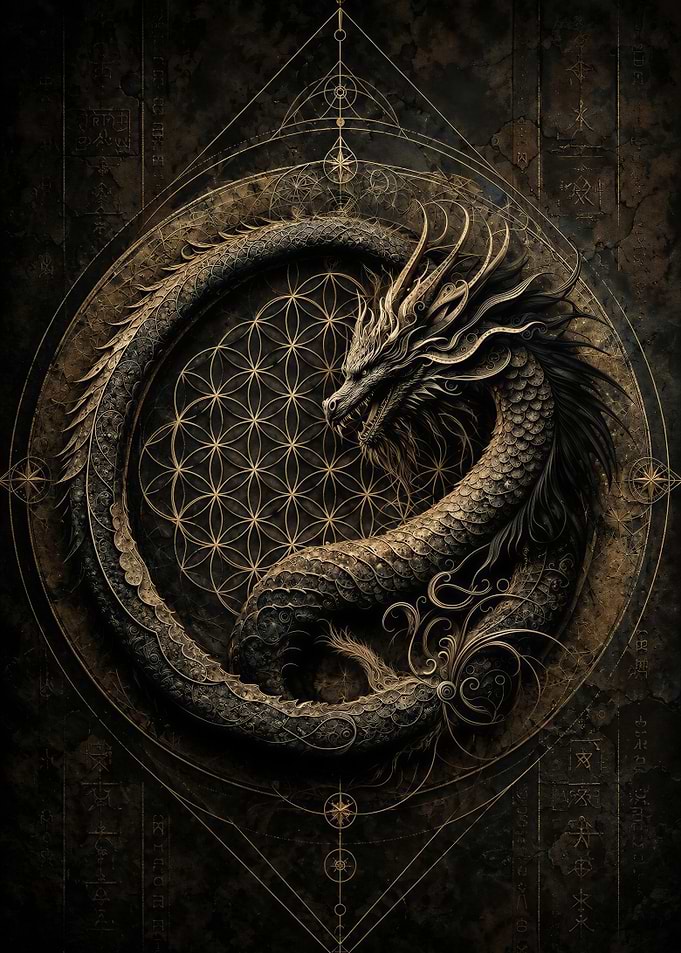 Eternal Dragon of the Sacred Bloom