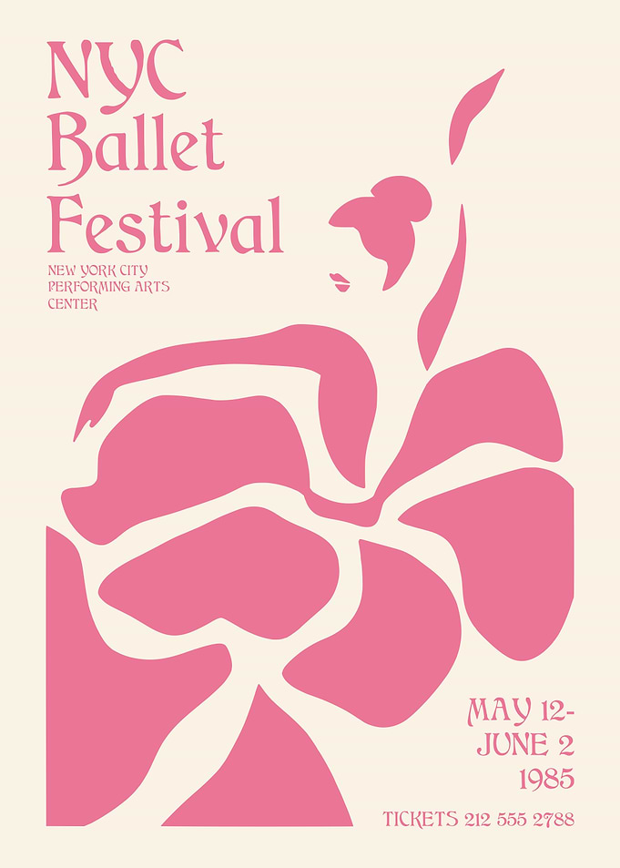 NYC Ballet Festival Poster