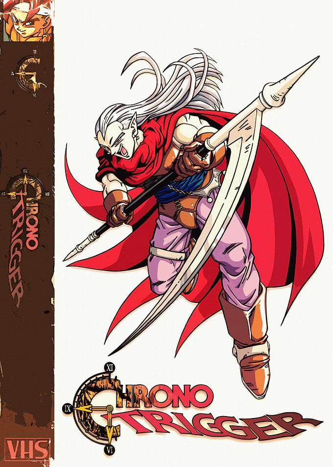 Chrono Trigger VHS Cover Art
