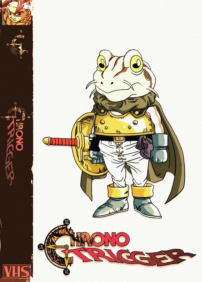 Chrono Trigger Frog Character Art
