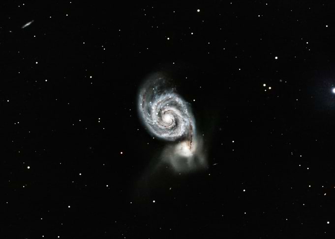 Whirlpool Galaxy and Companion
