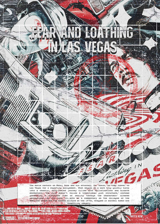 Fear and Loathing in Las Vegas Movie Poster