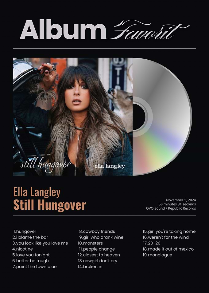 Ella Langley Still Hungover Album Cover