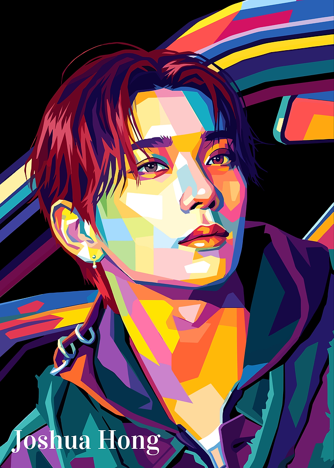 Joshua Hong Pop Art Portrait