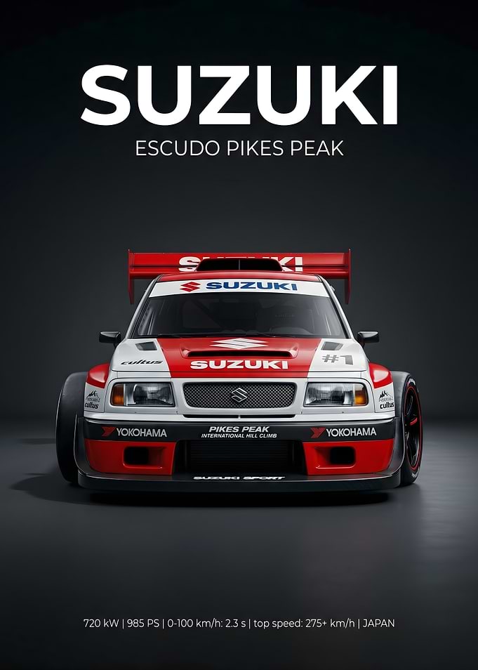 Suzuki Escudo Pikes Peak Race Car