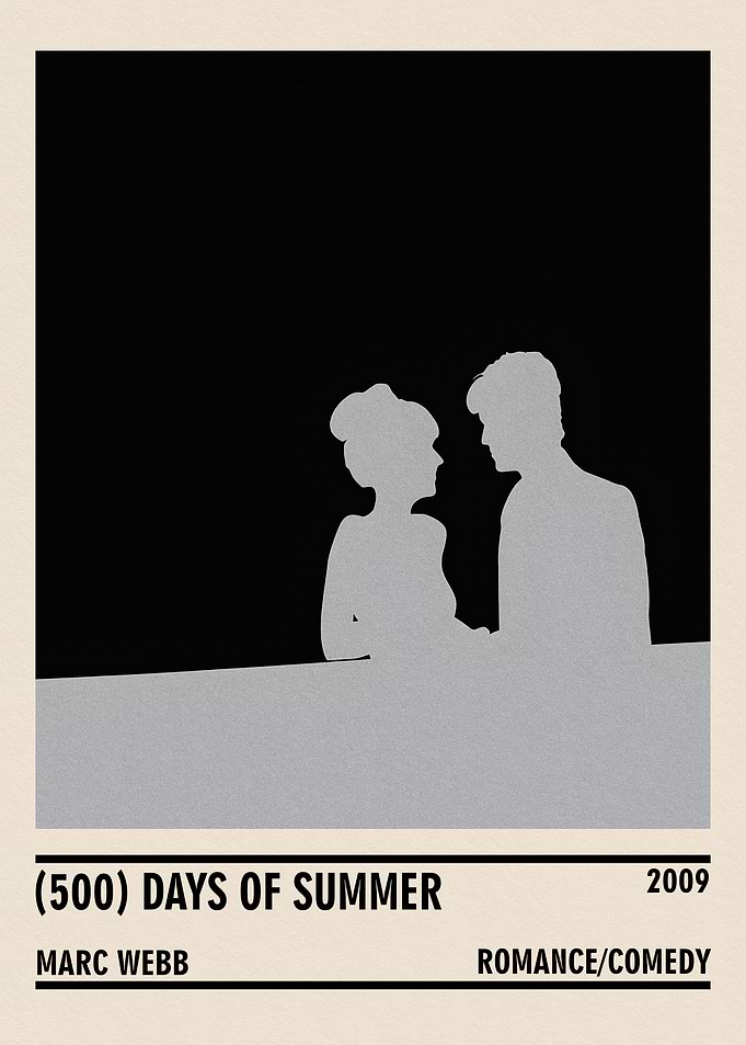 500 Days of Summer Minimalist Poster