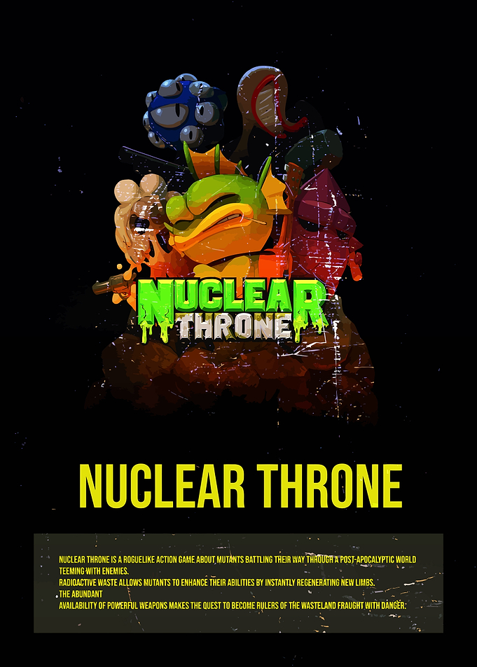 Nuclear Throne Game Poster