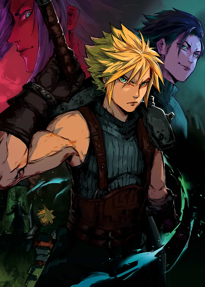 Final Fantasy VII Art