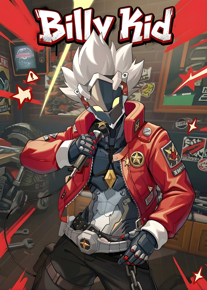 Zenless Zone Zero Billy Kid Character Art