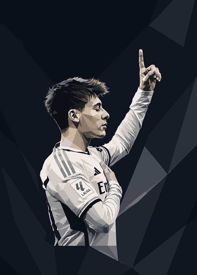 Football Player Celebrating wpap