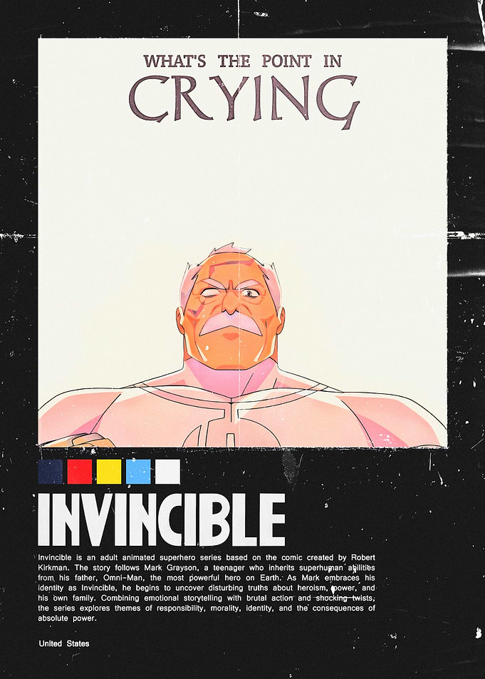 Invincible Comic Poster
