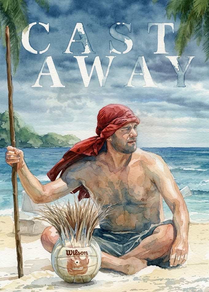 Cast Away Movie Poster