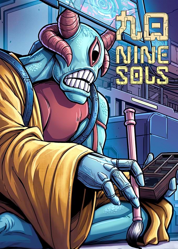 Alien Artist with Nine Sols