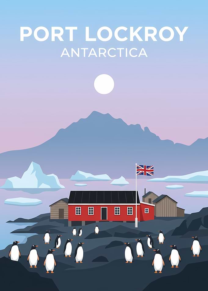 Port Lockroy Antarctica Penguins