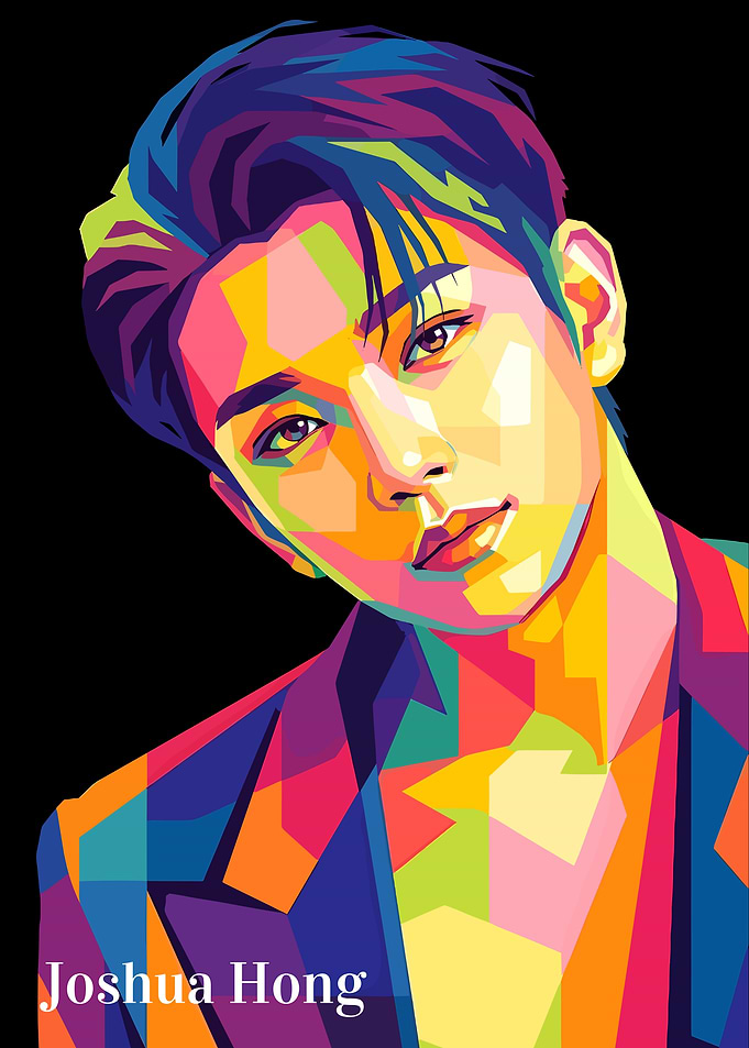 Joshua Hong Pop Art Portrait
