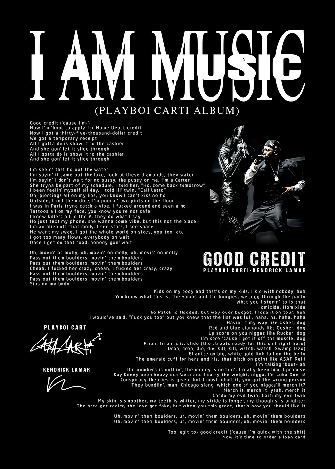 Playboi Carti I Am Music Album Art