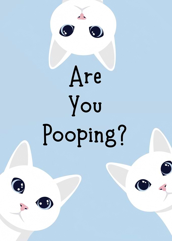 Cute Cats Asking 'Are You Pooping?'