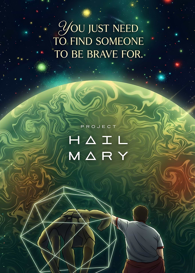 Project Hail Mary Sci-Fi Art