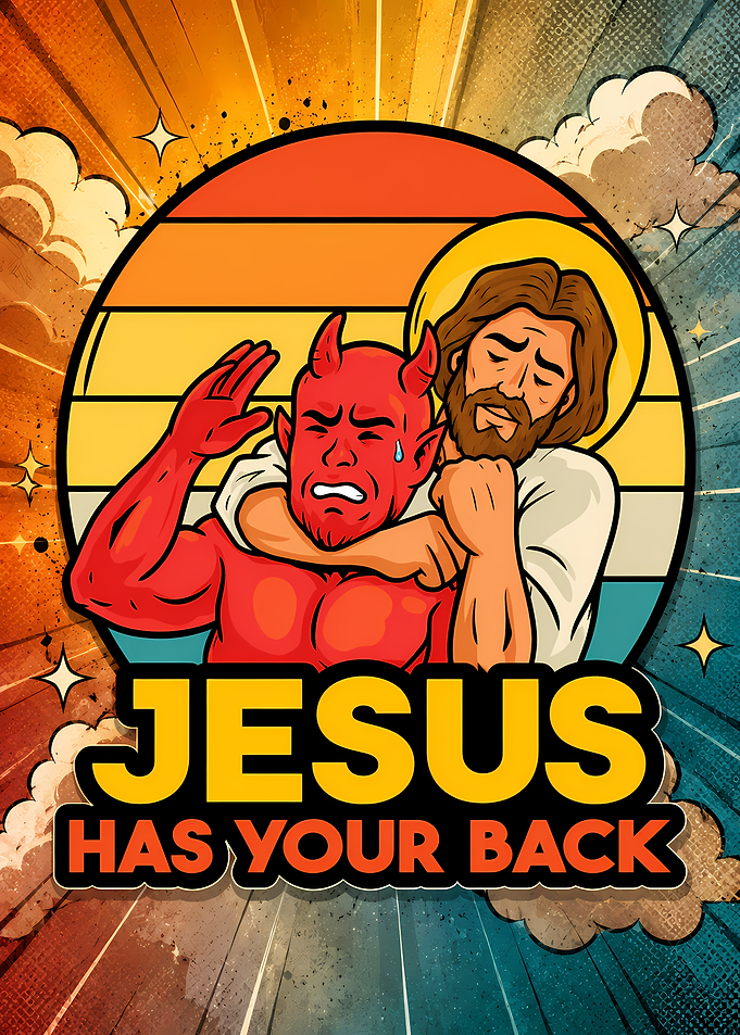 Jesus Chokes the Devil