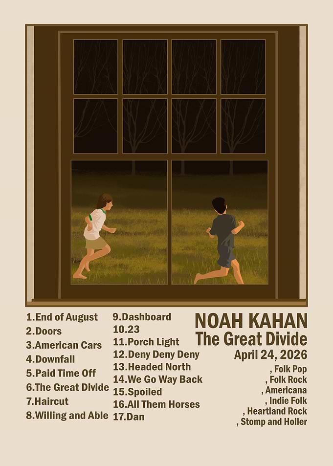 Noah Kahan The Great Divide Album Art