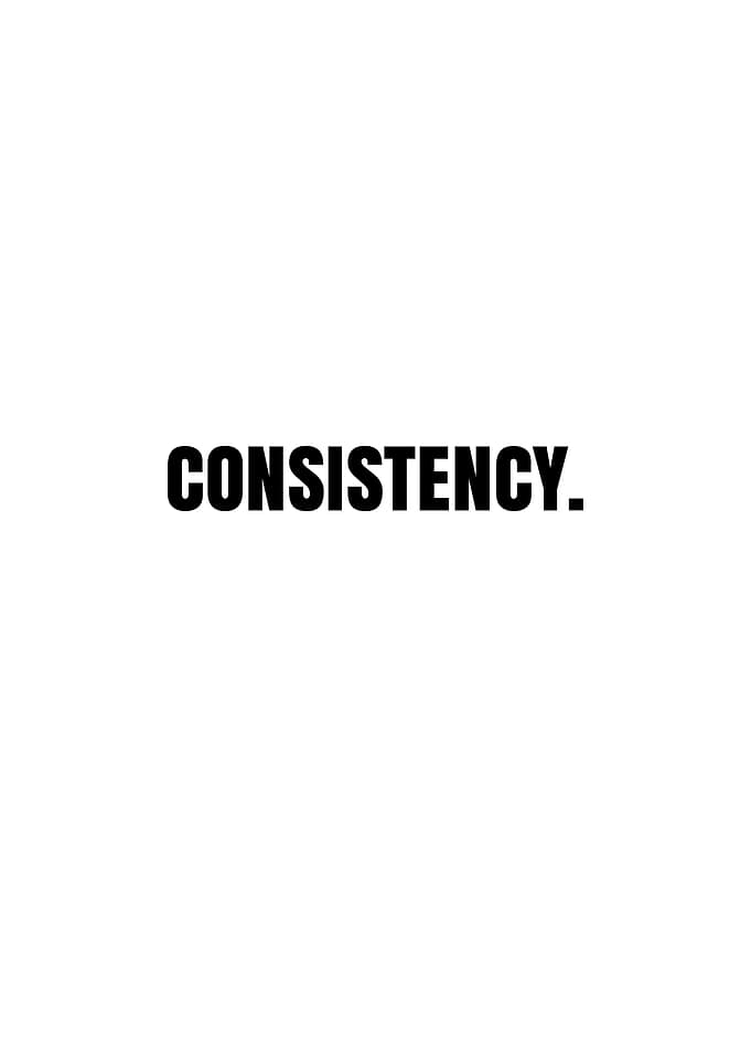 Consistency Text Art