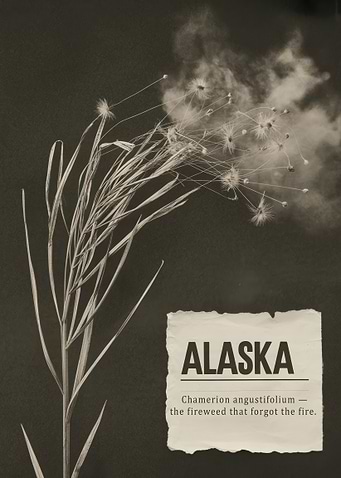Alaska Fireweed Botanical