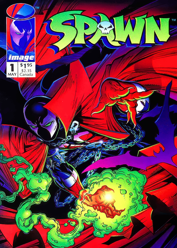 Spawn Comic Book Cover