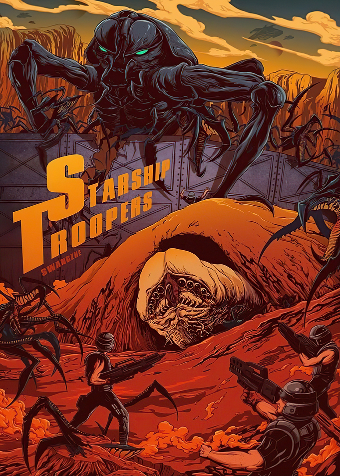 Starship Troopers Bug Battle