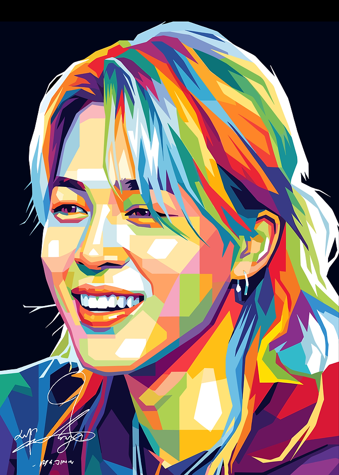 Jimin Pop Art Portrait