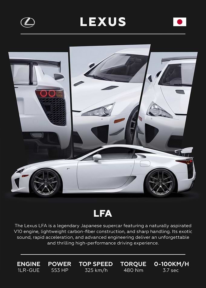 Car Lexus LFA