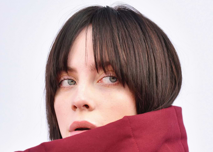 Billie Eilish Close-Up Portrait
