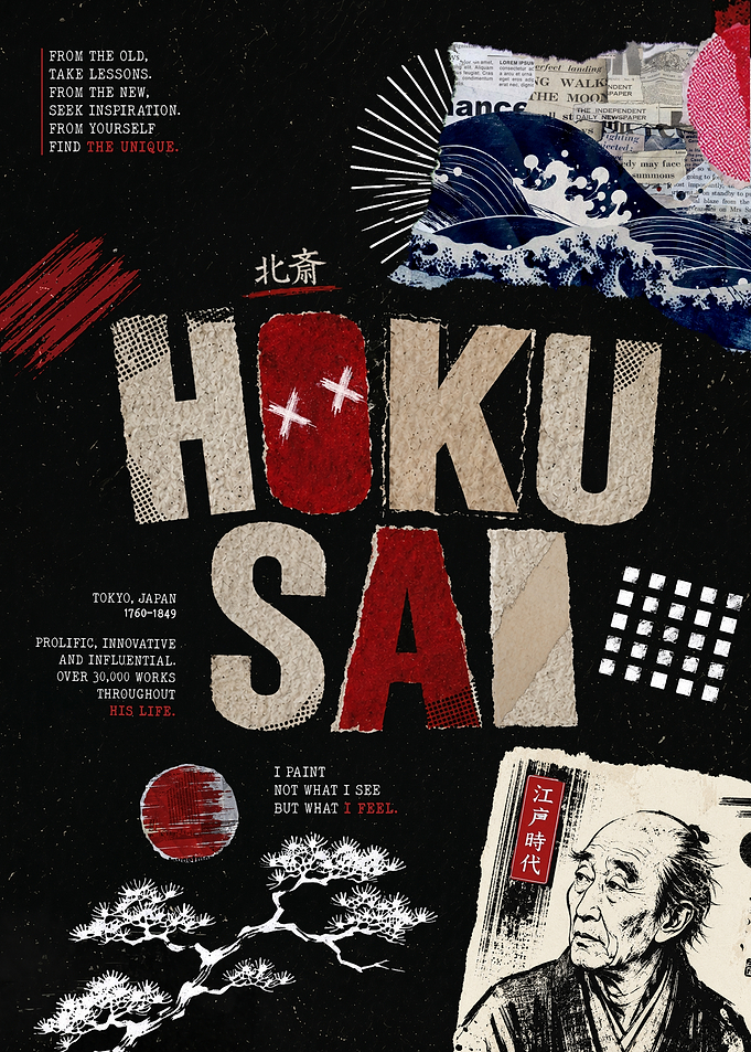 Steal Like Hokusai