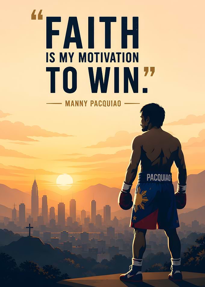 Manny Pacquiao Faith Quote