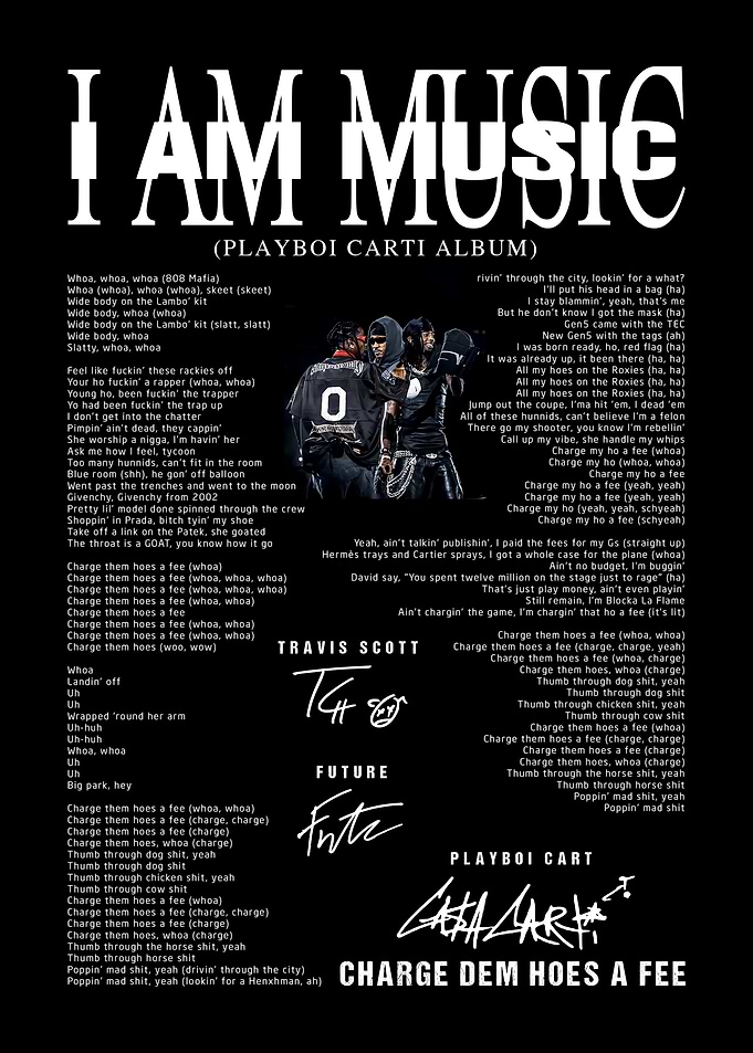 Playboi Carti I Am Music Album Art