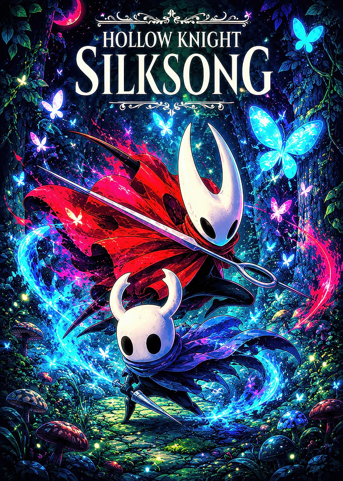Hollow Knight Silksong Game Art