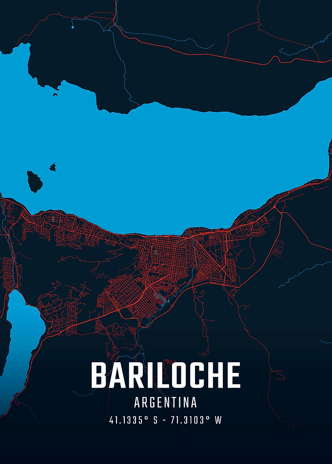 Bariloche City Map
