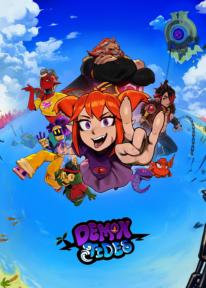 Demon Tides Game Poster