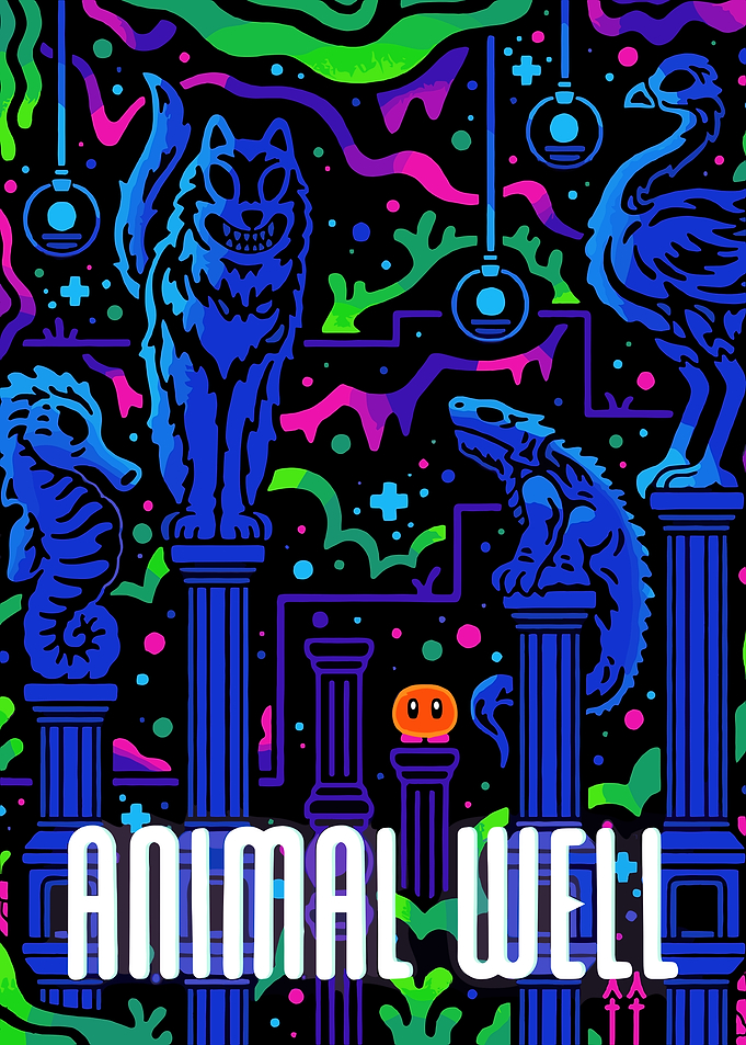 Animal Well Game Art