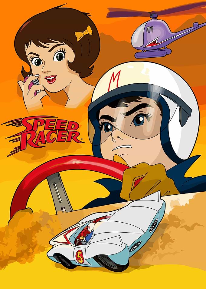 Speed Racer Anime Poster