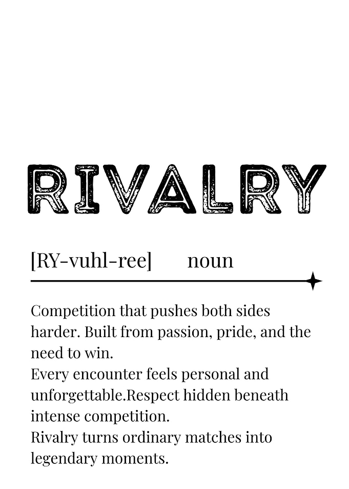 Rivalry Definition Art