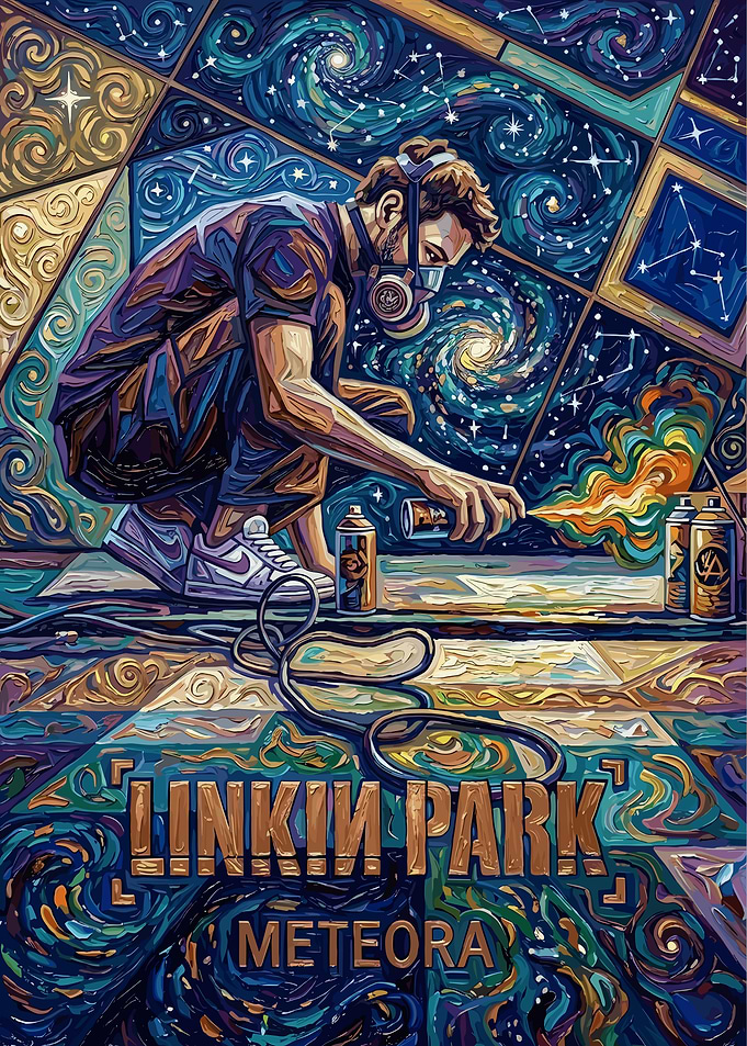 Linkin Park Meteora Graffiti Art