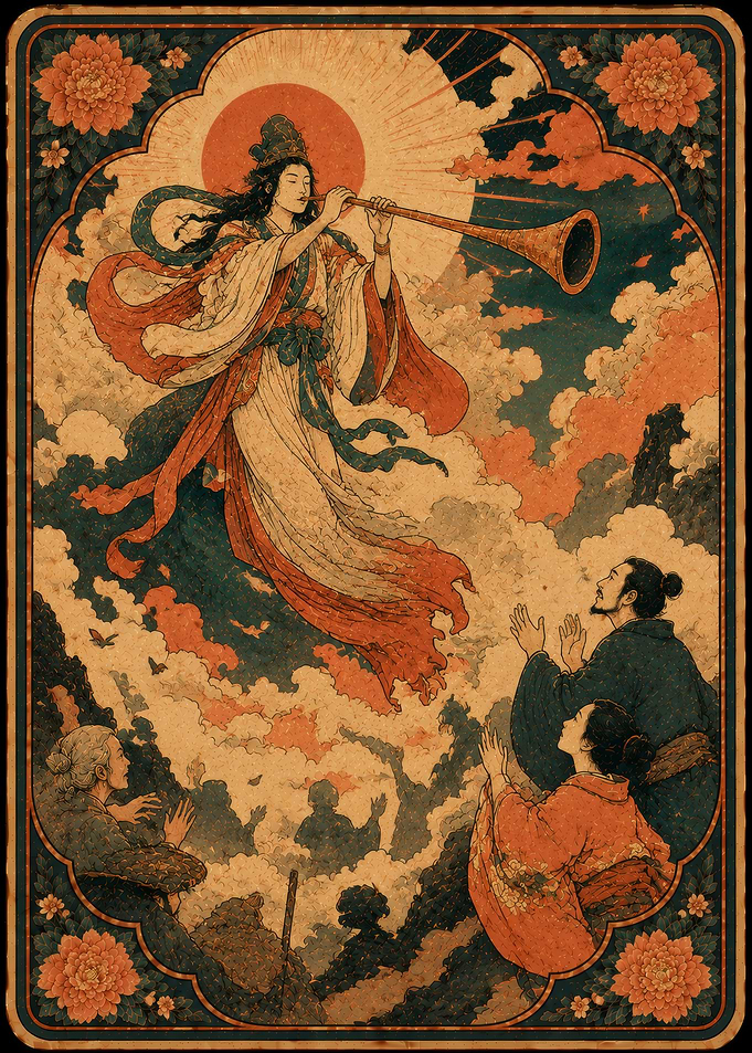 Celestial Japanese Vintage Tarot