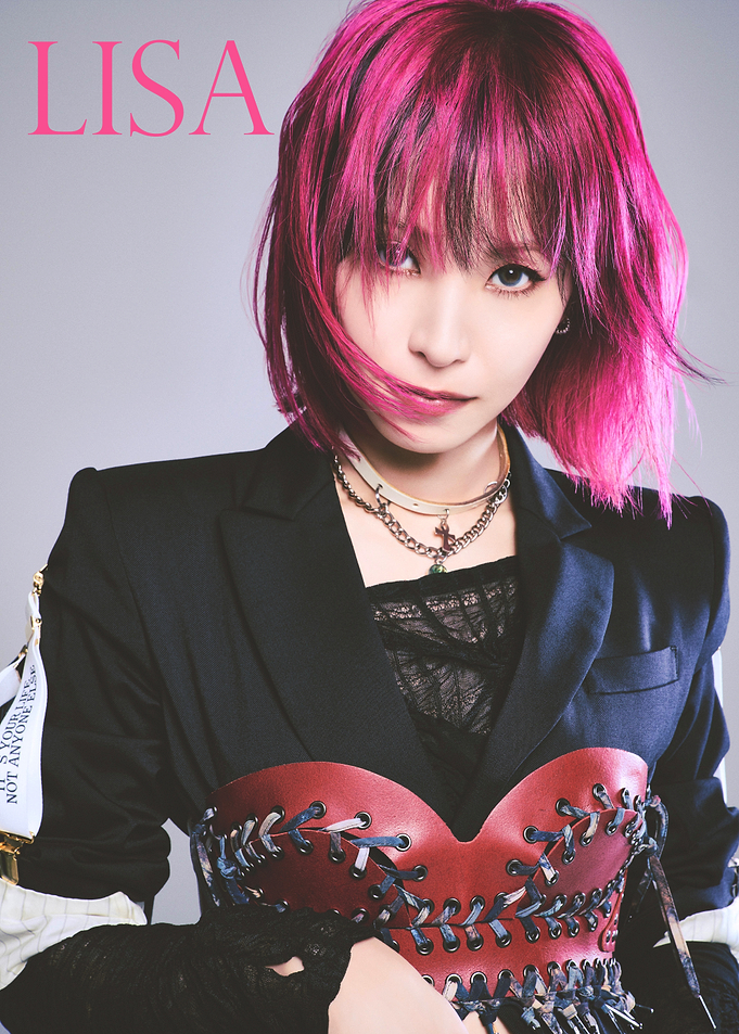 LISA Pink Hair Fashion Portrait