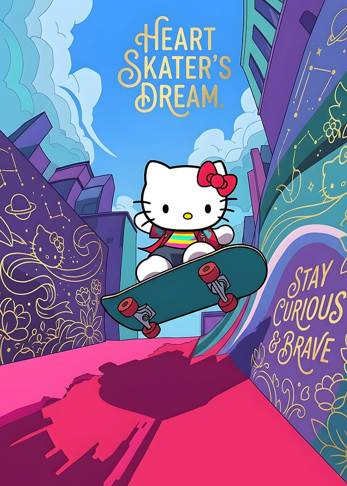 Hello Kitty Skater's Dream