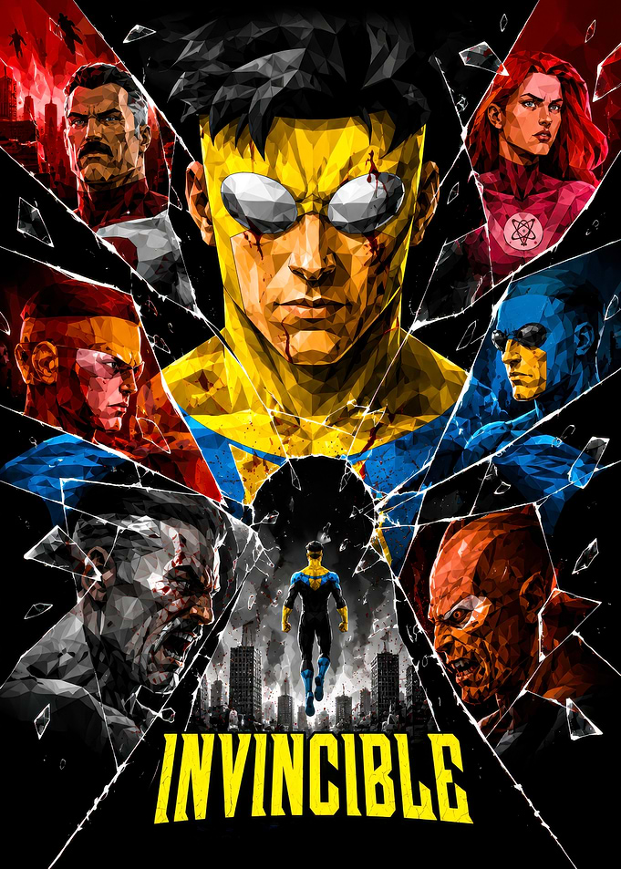 Invincible Comic Book Poster